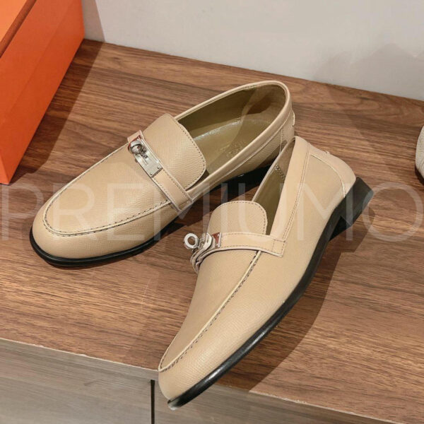 Hermes лоферы PR923643 4