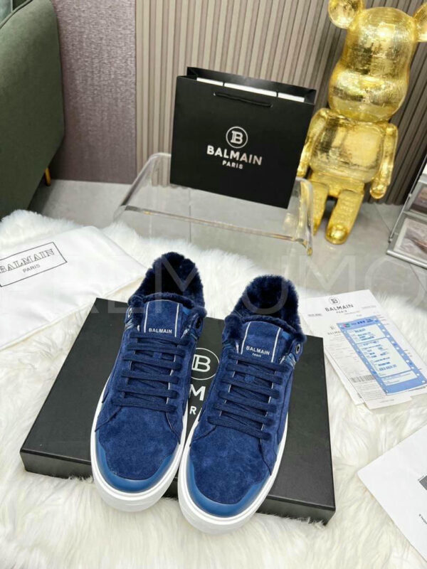 Balmain кроссовки PR221778 4