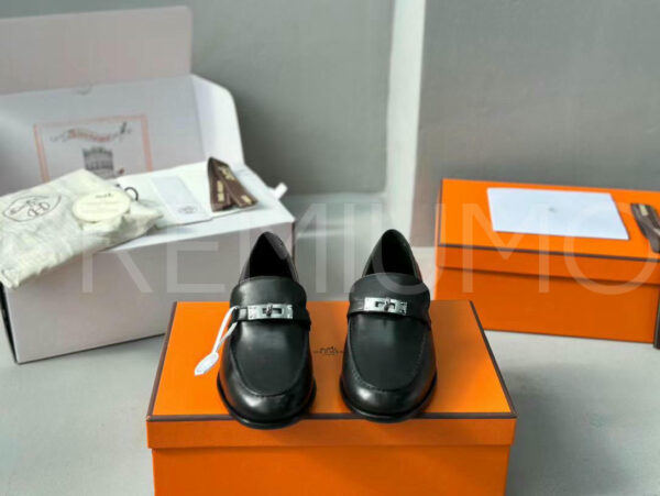 Hermes лоферы PR823783 7