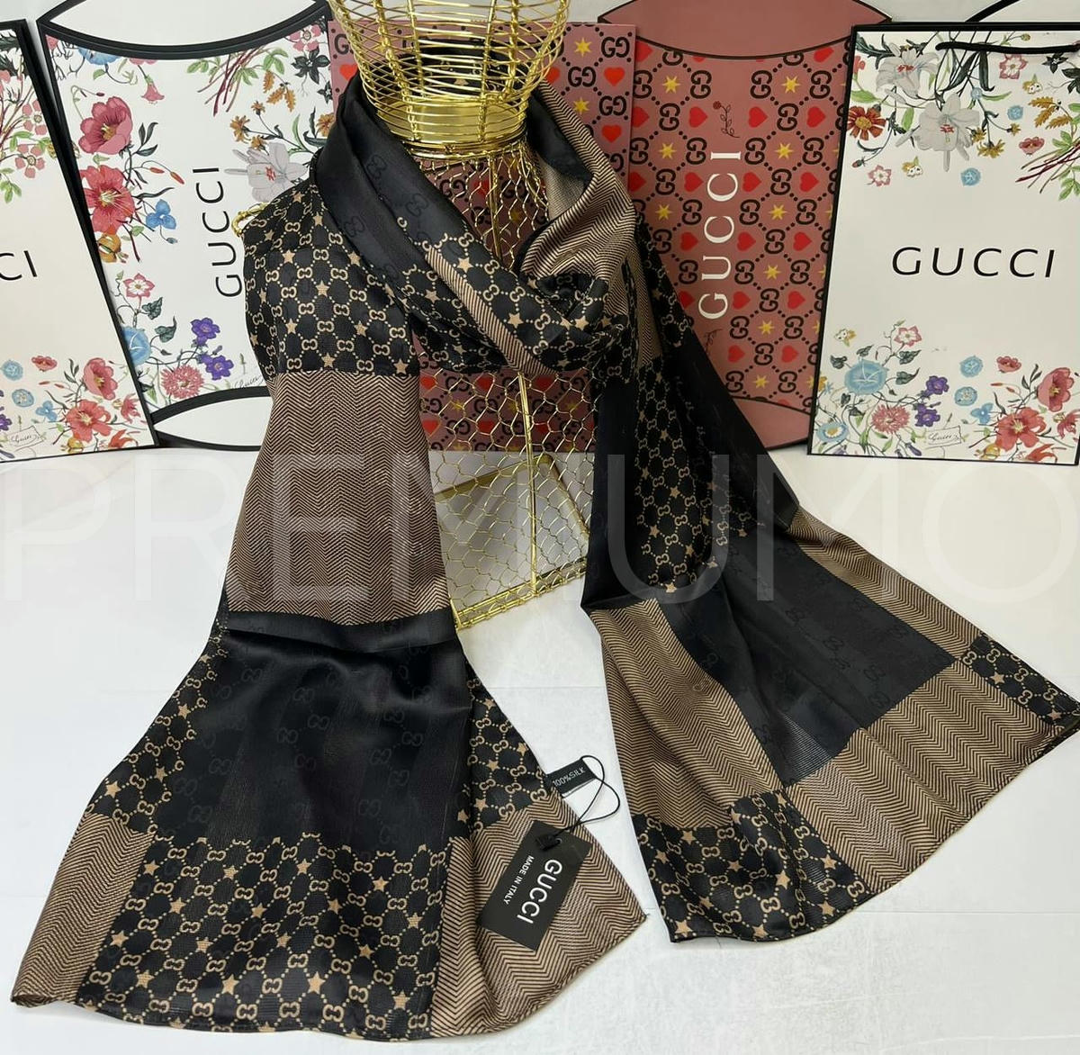 Gucci палантин PR456707 3 Gucci палантин PR456707 3