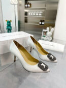 Manolo Blahnik туфли текстильные PR858652 9