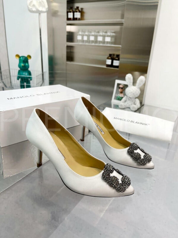 Manolo Blahnik туфли текстильные PR858652 2