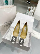 Manolo Blahnik туфли текстильные PR858652 10