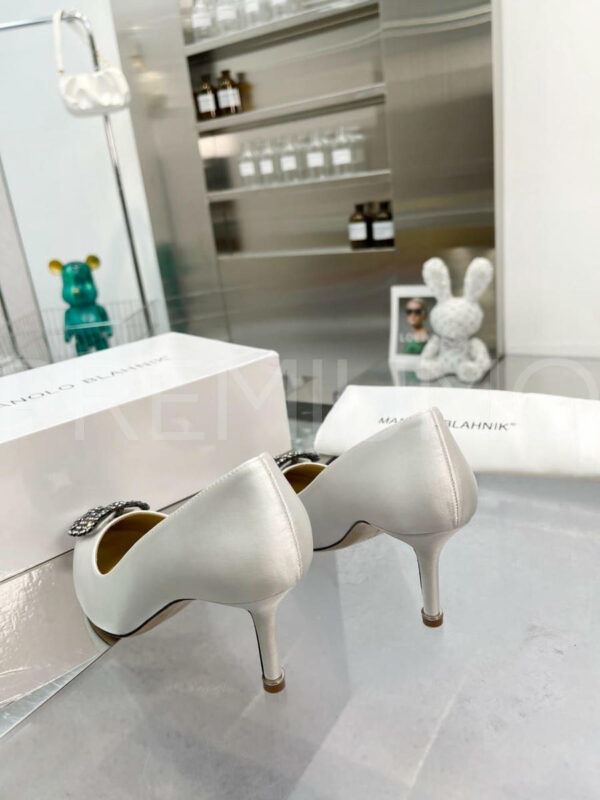Manolo Blahnik туфли текстильные PR858652 5