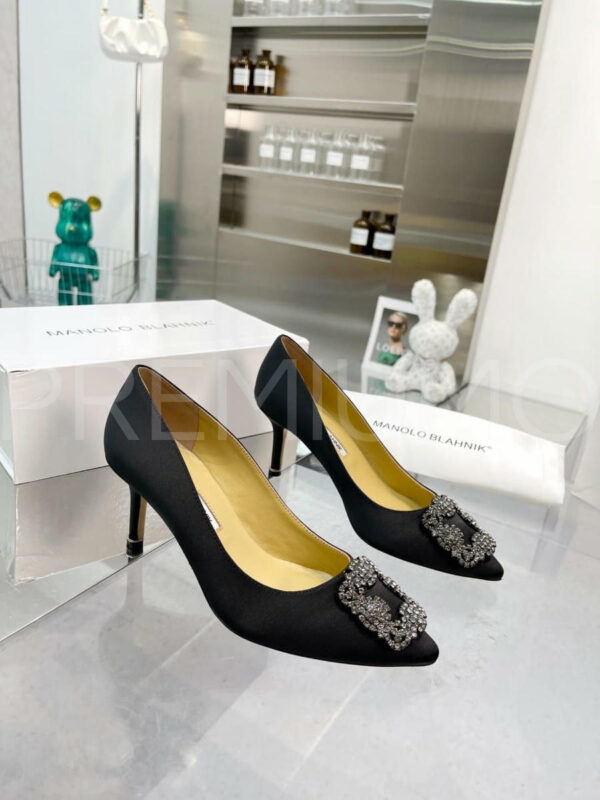 Manolo Blahnik туфли текстильные PR494880