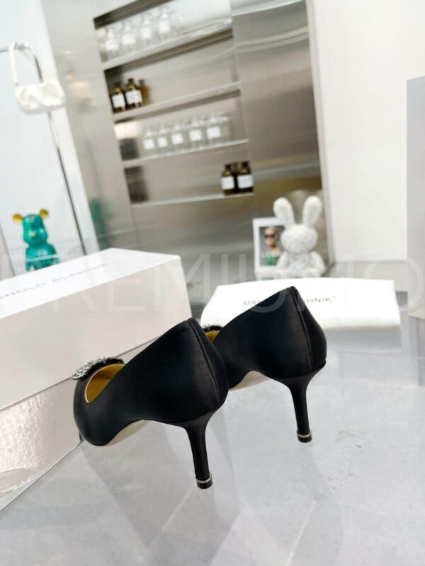 Manolo Blahnik туфли текстильные PR494880 6