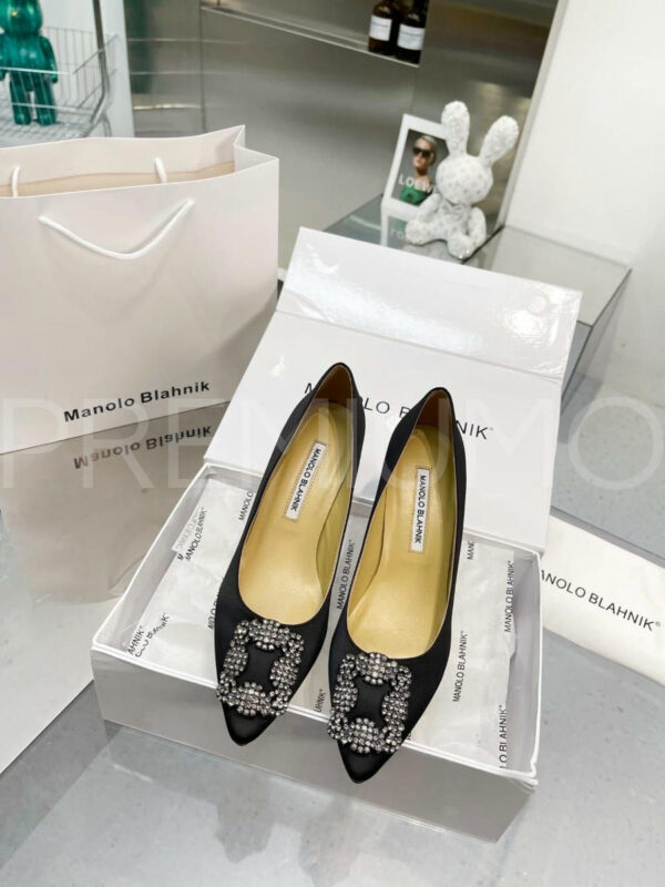 Manolo Blahnik туфли текстильные PR494880 2