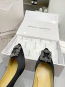 Manolo Blahnik туфли текстильные PR494880 14