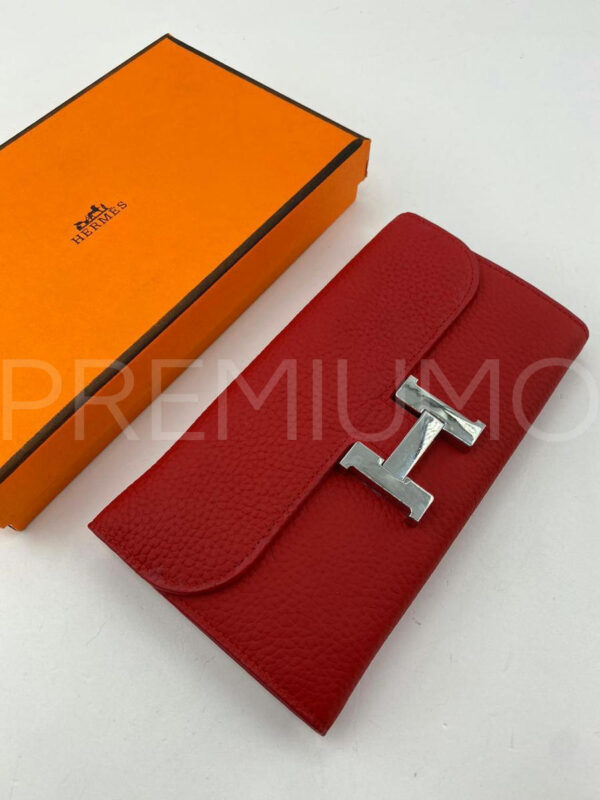 Hermes кошелек красный PR975660