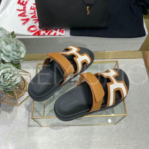 Hermes шлепанцы PR163127 5