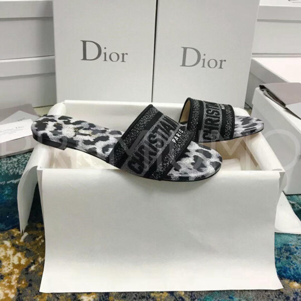 Christian Dior шлепанцы PR446259 4