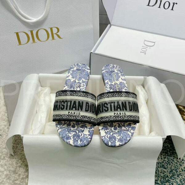 Christian Dior шлепанцы PR413755 2