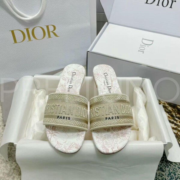 Christian Dior шлепанцы PR775598 2