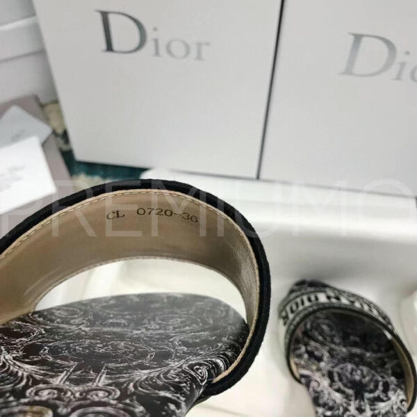 Christian Dior шлепанцы PR553789 7