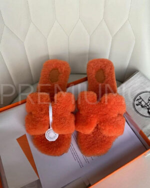 Hermes шлепанцы PR409837