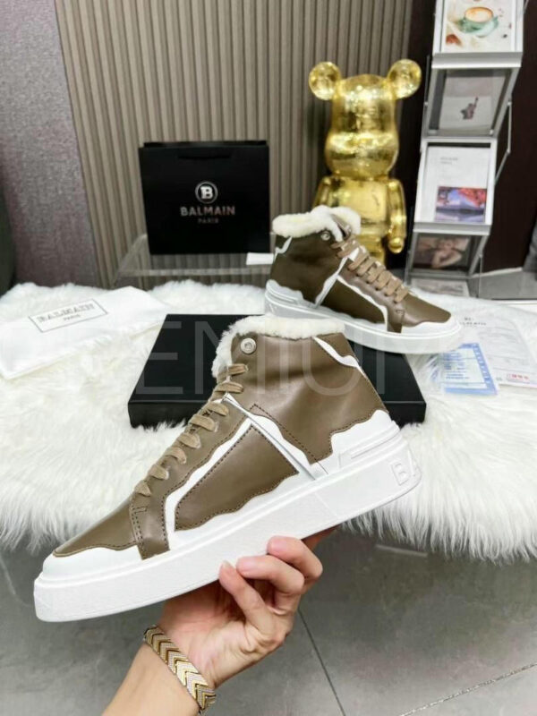 Balmain кроссовки PR329491 4