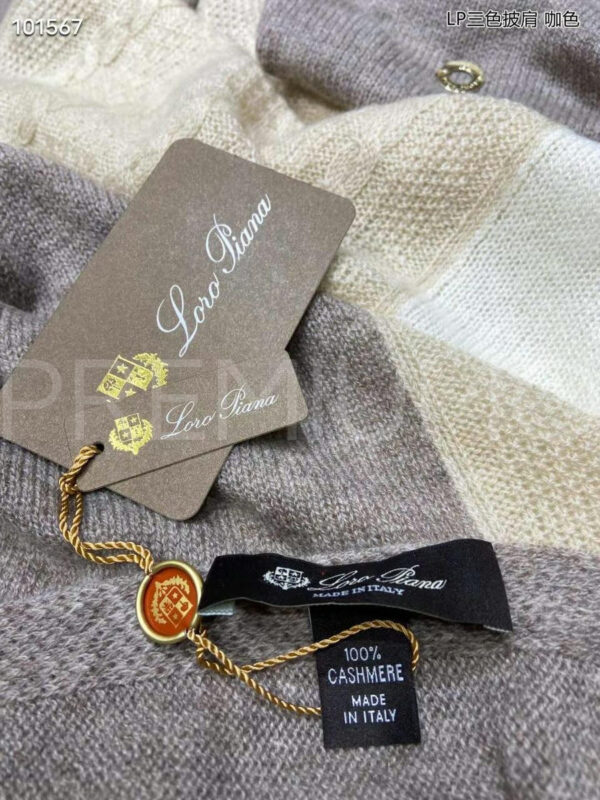Loro Piana палантин PR910284 8