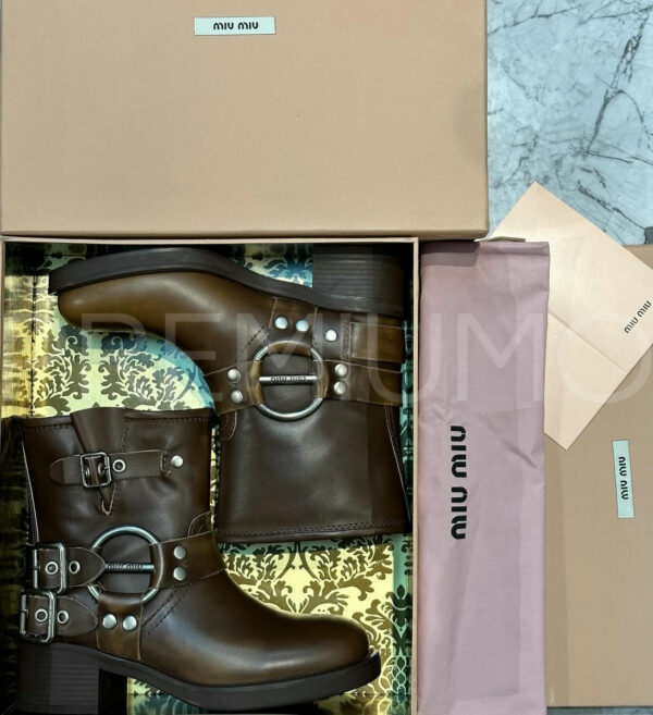 Miu Miu сапоги PR334514 4