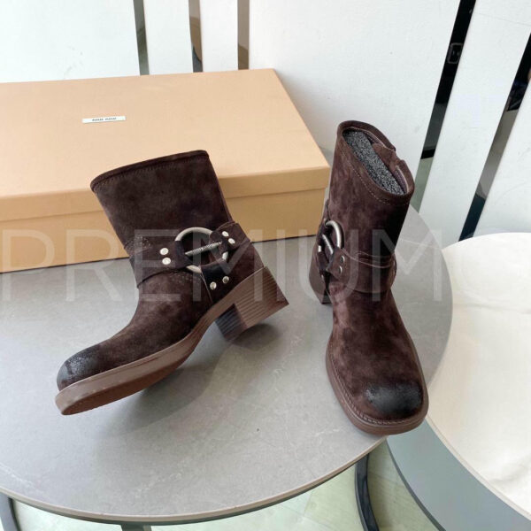 Miu Miu сапоги PR474079 4