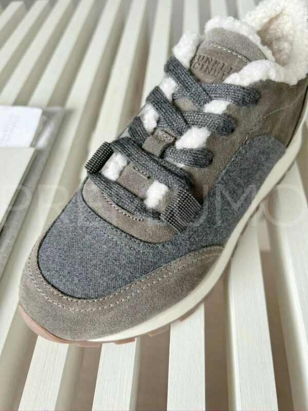 Brunello Cucinelli кроссовки PR812657 4
