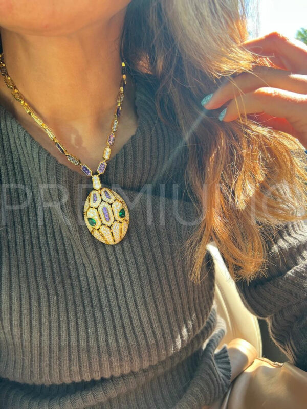 Bvlgari колье PR205939 14