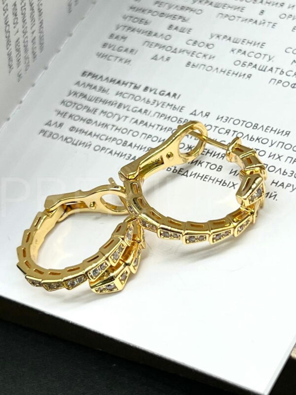 Bvlgari серьги PR768757 6