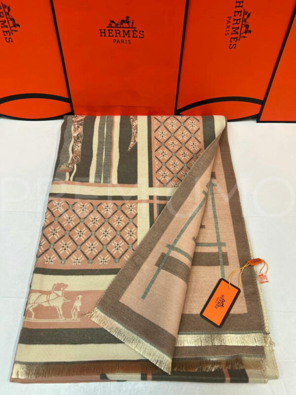 Hermes палантин PR898094 2