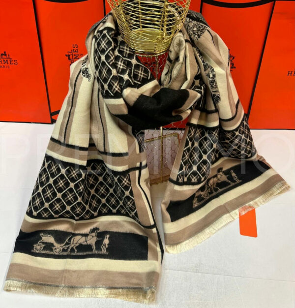 Hermes палантин PR765837 3