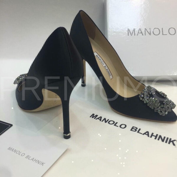 Manolo Blahnik туфли атласные PR7867PX 6