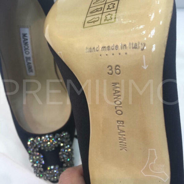 Manolo Blahnik туфли атласные PR7867PX 10