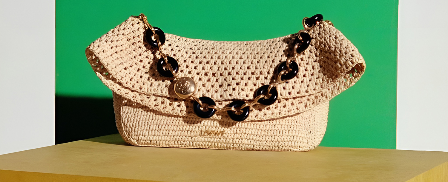 Сумка Ola из рафии от Loewe Paula’s Ibiza