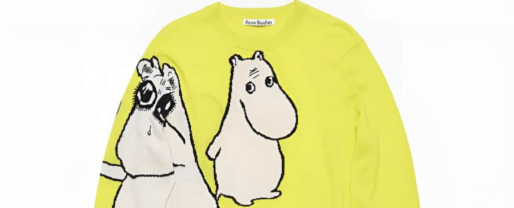 Капсульная коллекция Acne Studios x Moomin 2024