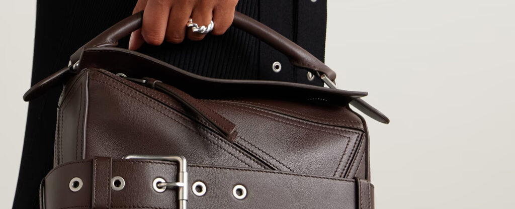 Новая икона стиля: LOEWE Puzzle Biker Bag