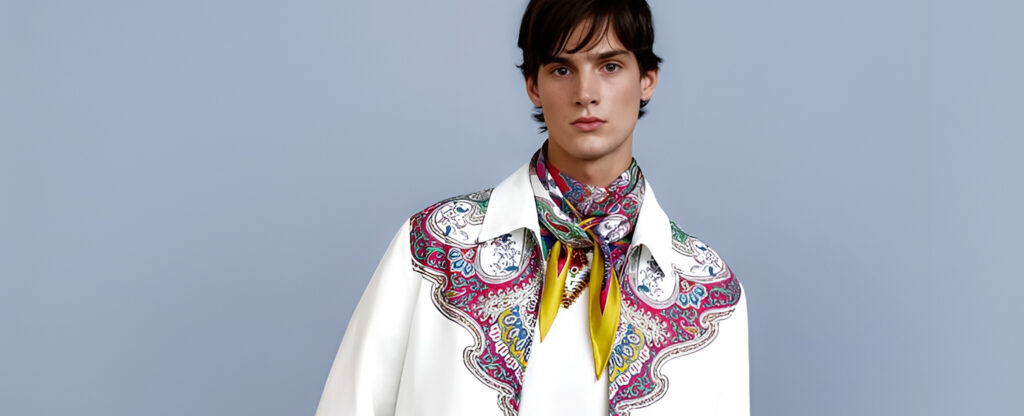Etro SS26: переосмысление пейсли и новая формула мужской элегантности