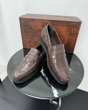 Лоферы из крокодиловой кожи Stefano Ricci PR7750 Лоферы из крокодиловой кожи Stefano Ricci PR7750