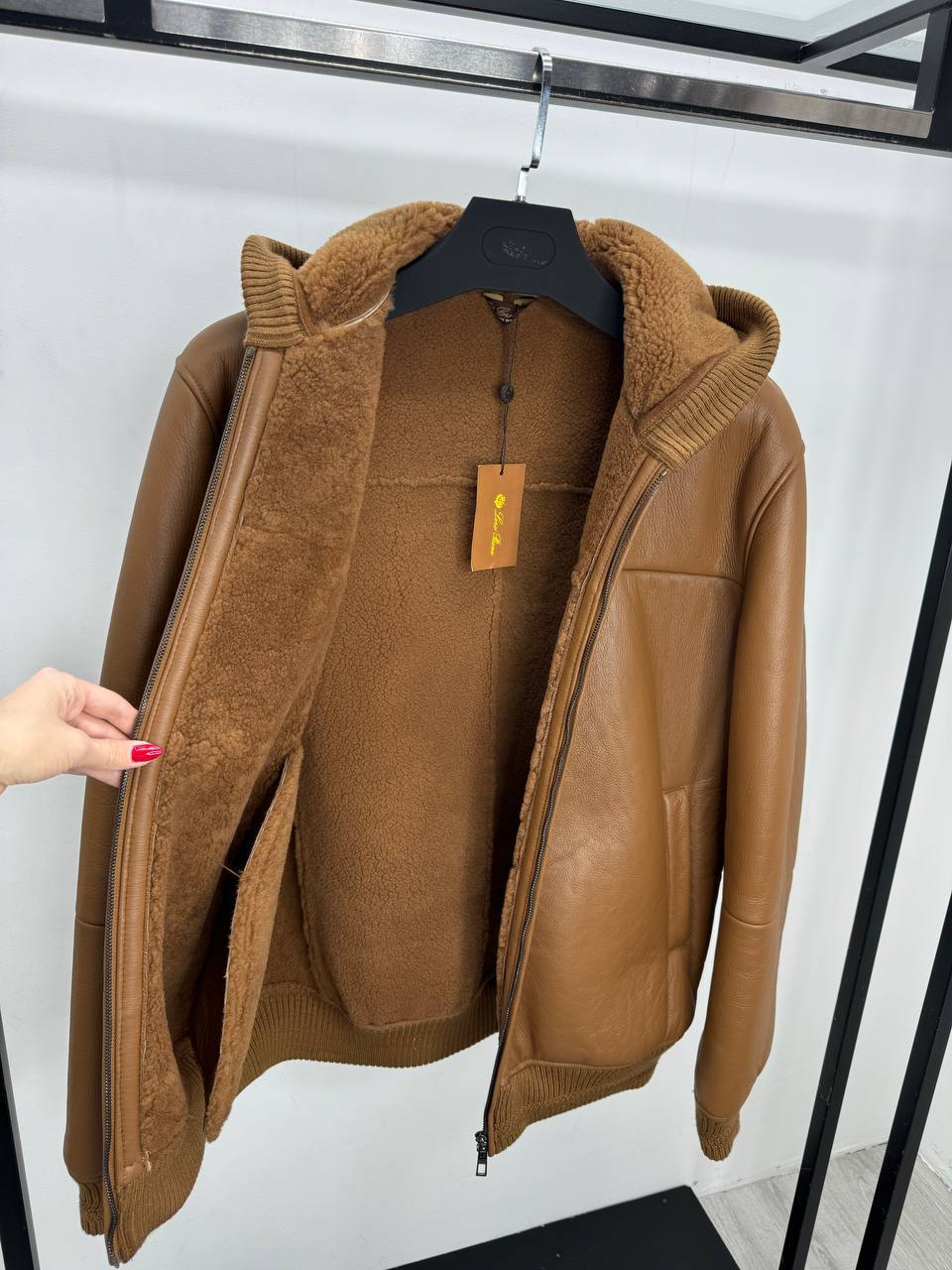 Рыжая дубленка Loro Piana PR7743 6 Рыжая дубленка Loro Piana PR7743 6