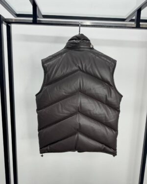 Жилет синий Tom Ford из натуральной кожи PR7747 Жилет синий Tom Ford из натуральной кожи PR7747