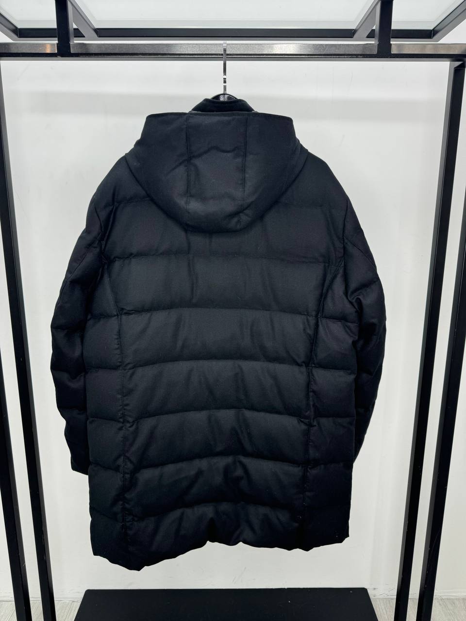 Синий пуховик Kiton из кашемира PR7766 7 Синий пуховик Kiton из кашемира PR7766 7