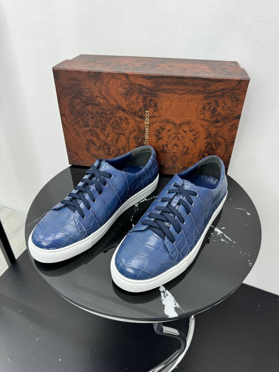 Кеды Stefano Ricci из кожи крокодила PR7762 3 Кеды Stefano Ricci из кожи крокодила PR7762 3