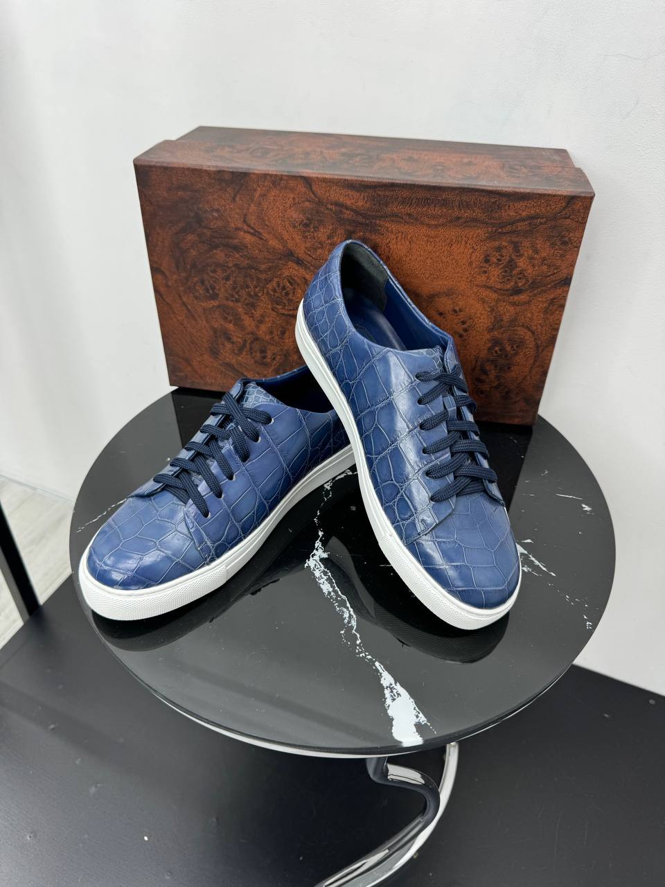 Кеды Stefano Ricci из кожи крокодила PR7762 Кеды Stefano Ricci из кожи крокодила PR7762