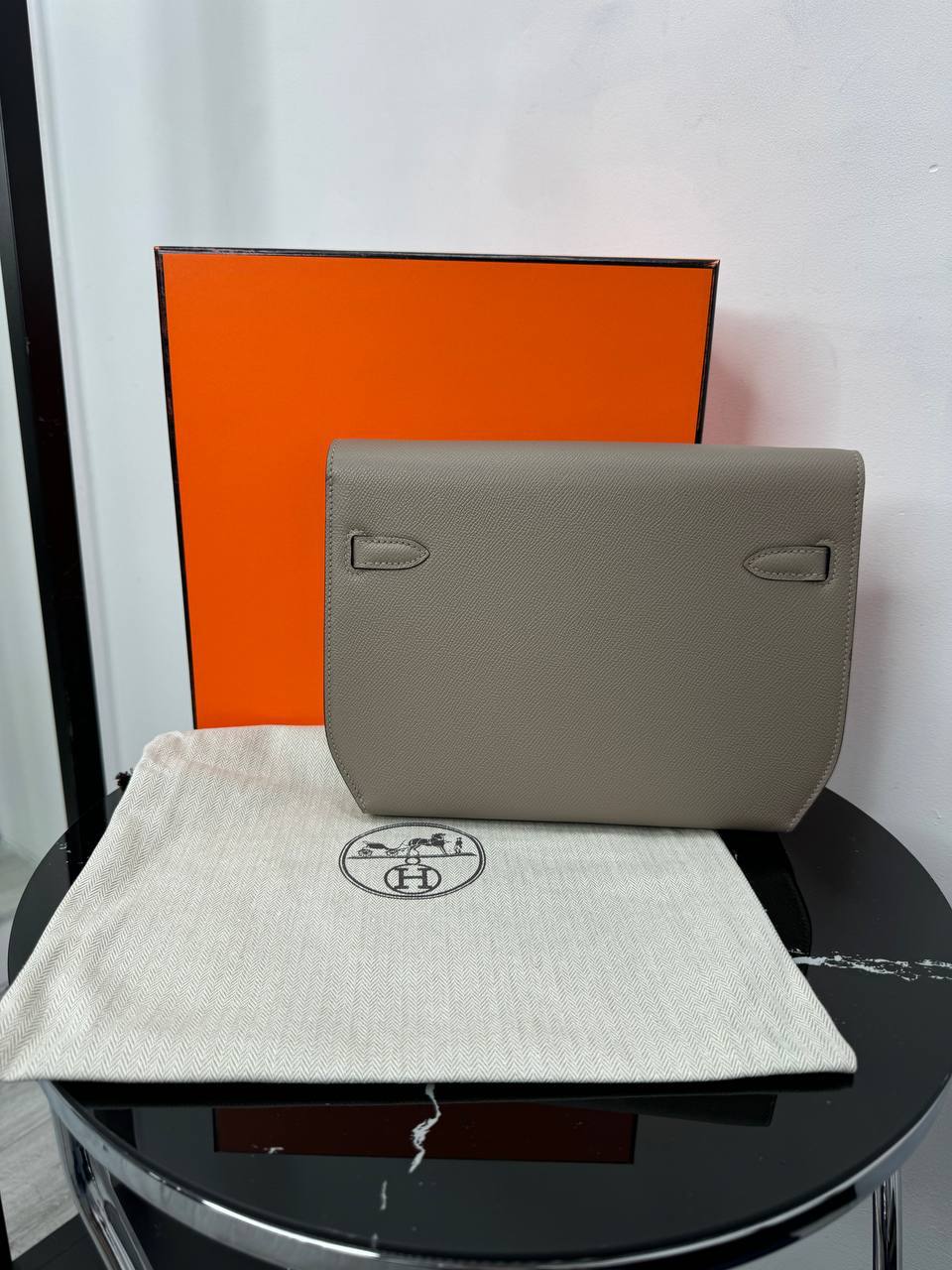 Клатч барсетка Hermes коричневый PR7753 4 Клатч барсетка Hermes коричневый PR7753 4