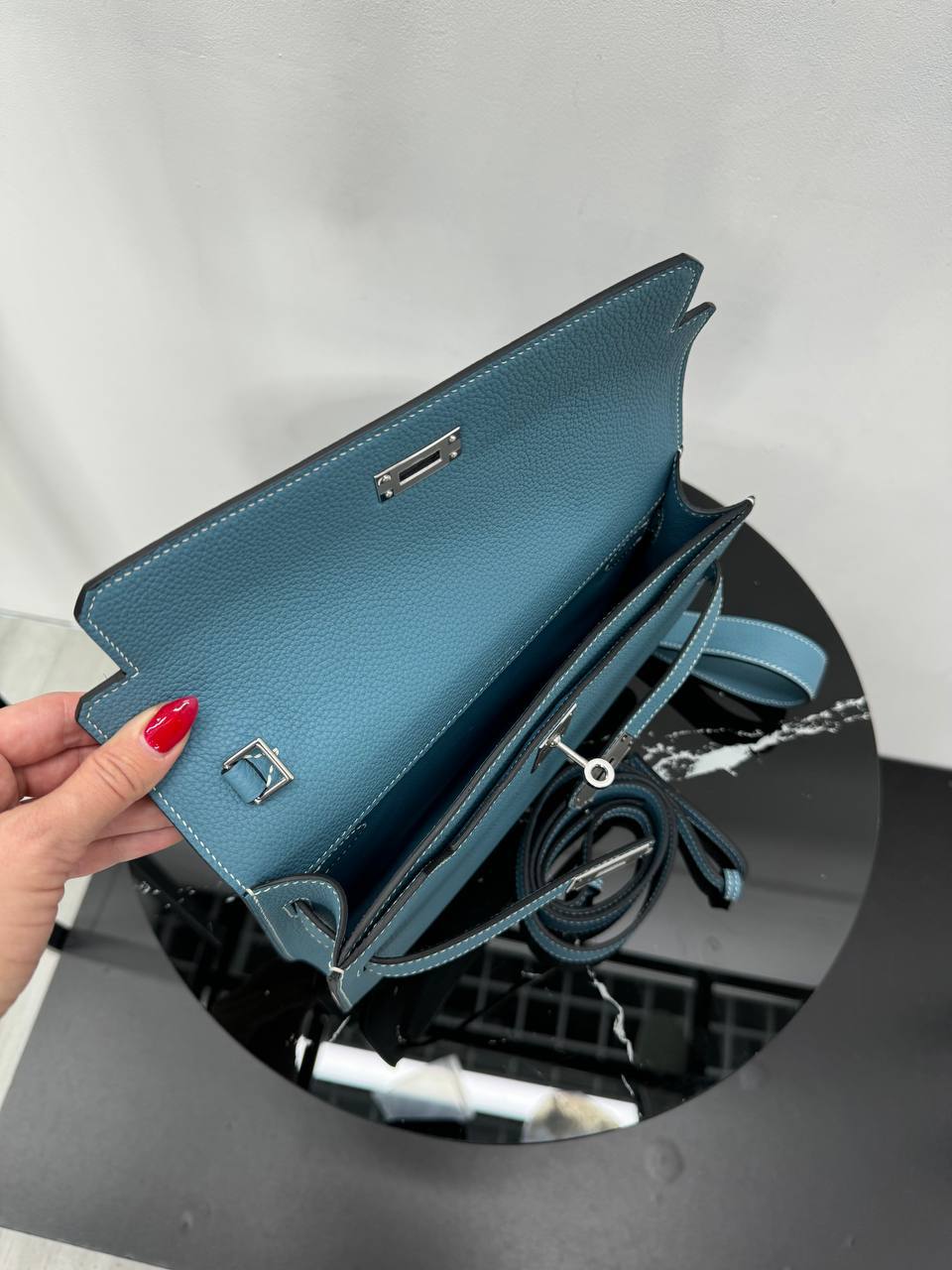 Клатч барсетка Hermes коричневый PR7753 3 Клатч барсетка Hermes коричневый PR7753 3