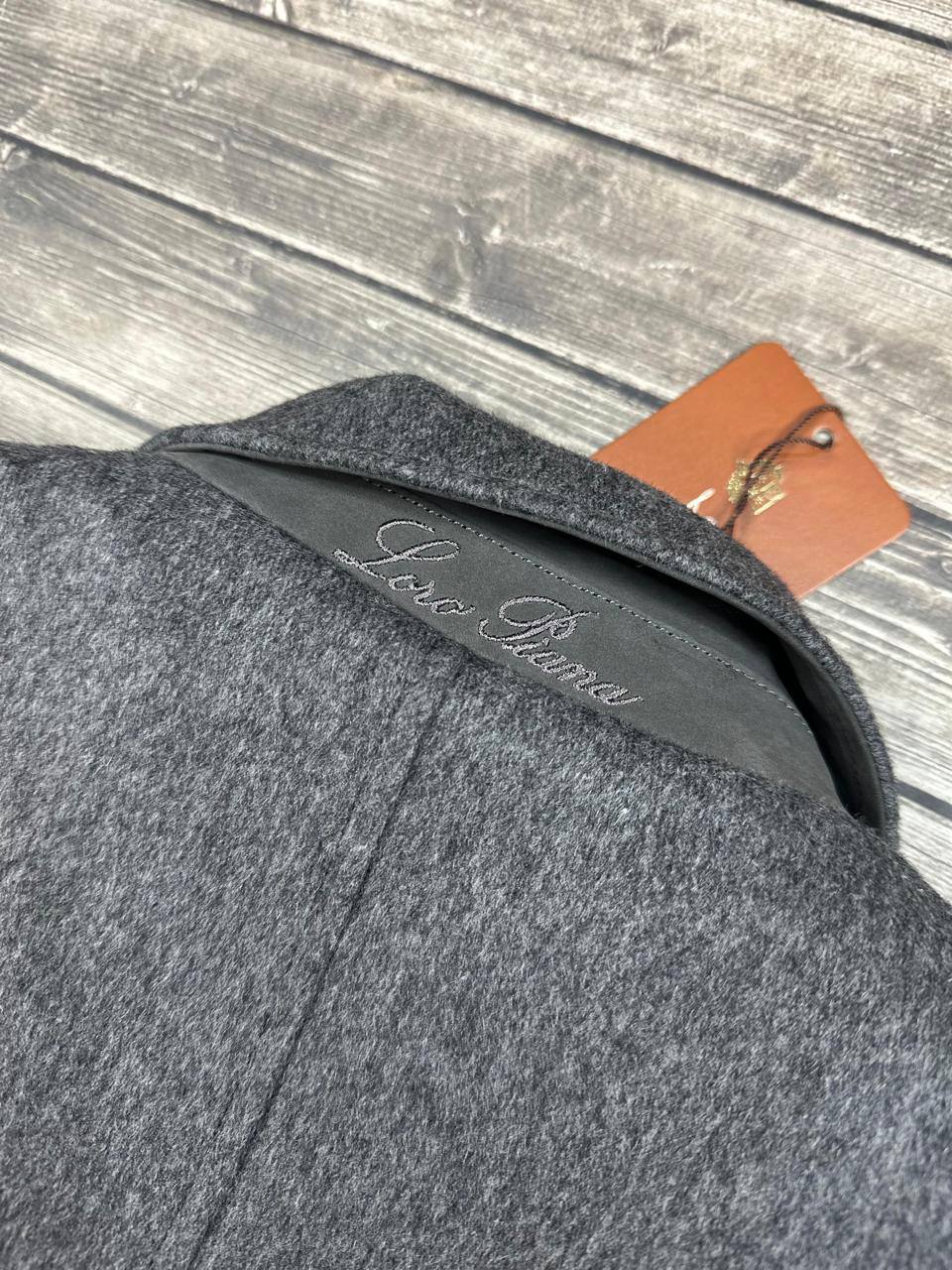 Кашемировое пальто серое Loro Piana PR7767 9 Кашемировое пальто серое Loro Piana PR7767 9