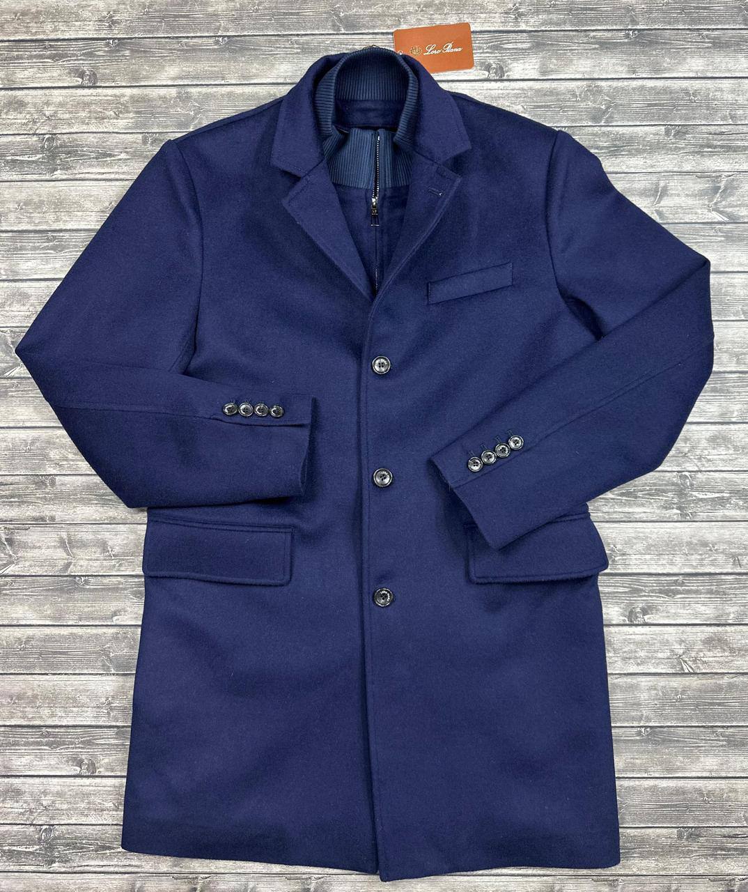 Кашемировое пальто серое Loro Piana PR7767 5 Кашемировое пальто серое Loro Piana PR7767 5