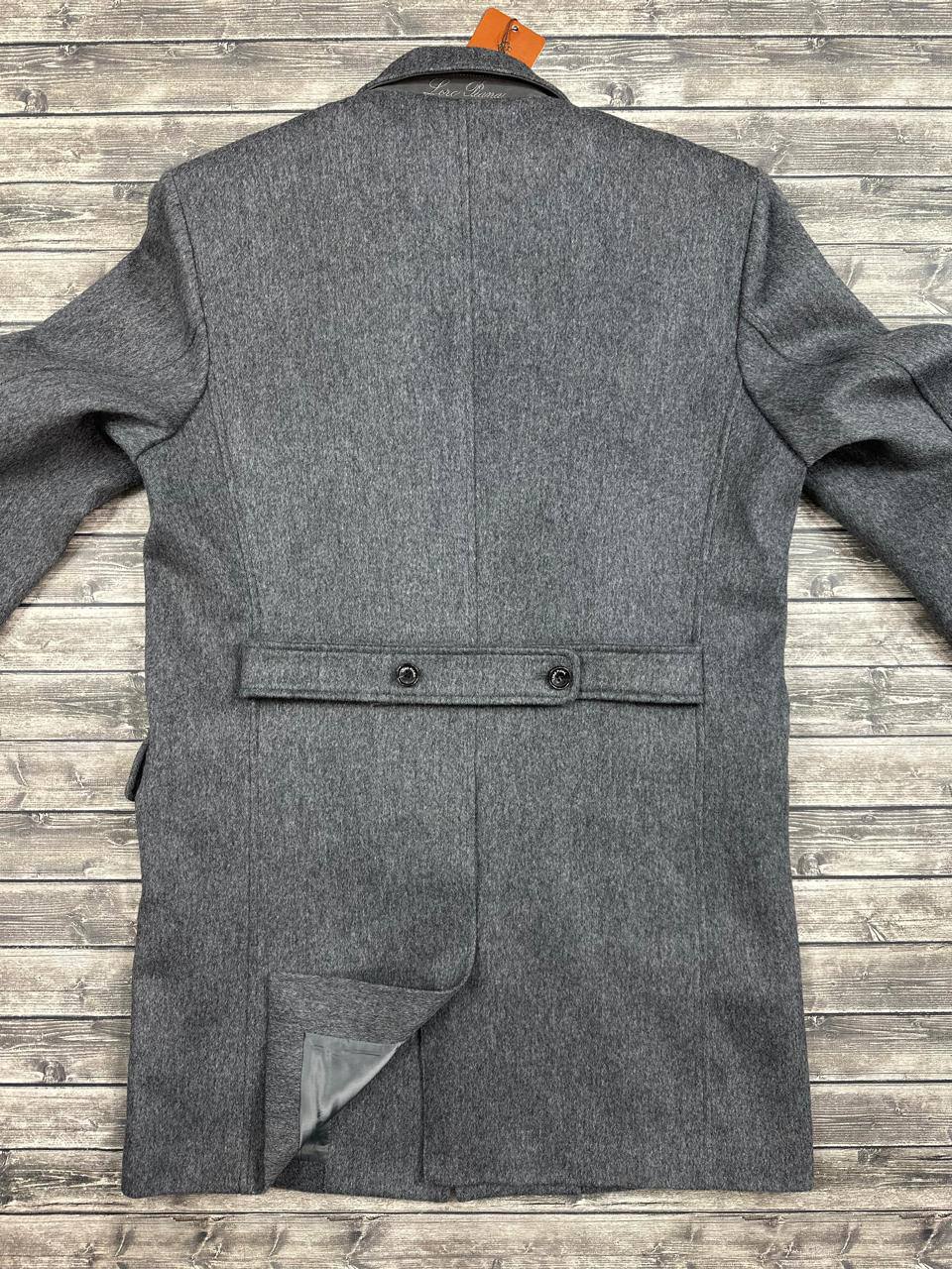 Кашемировое пальто серое Loro Piana PR7767 2 Кашемировое пальто серое Loro Piana PR7767 2